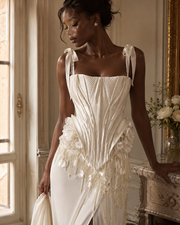 Opaline Pearl Cascade Corset Top