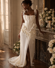 Opaline Pearl Cascade Corset Top